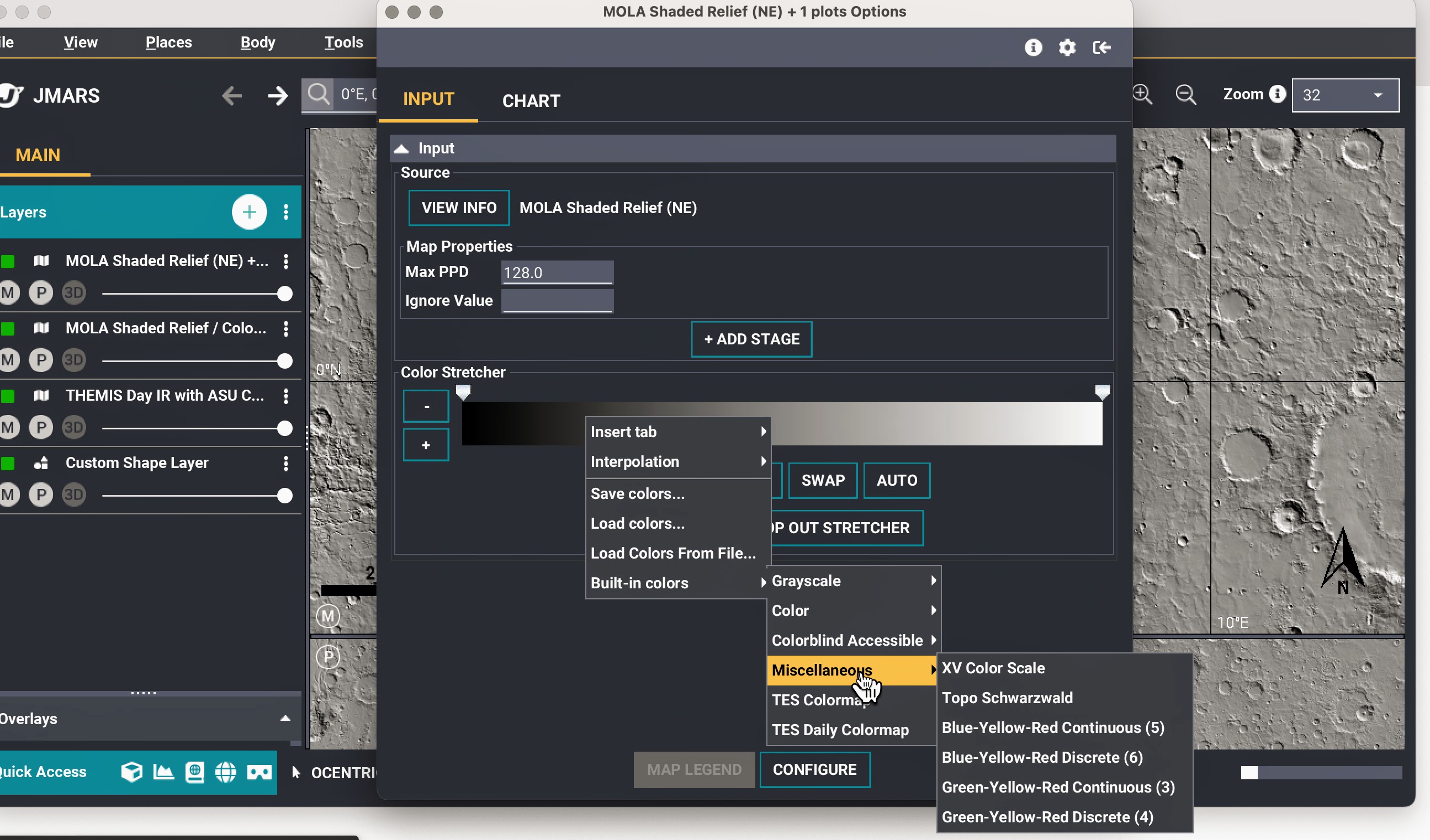 New Colormap Options