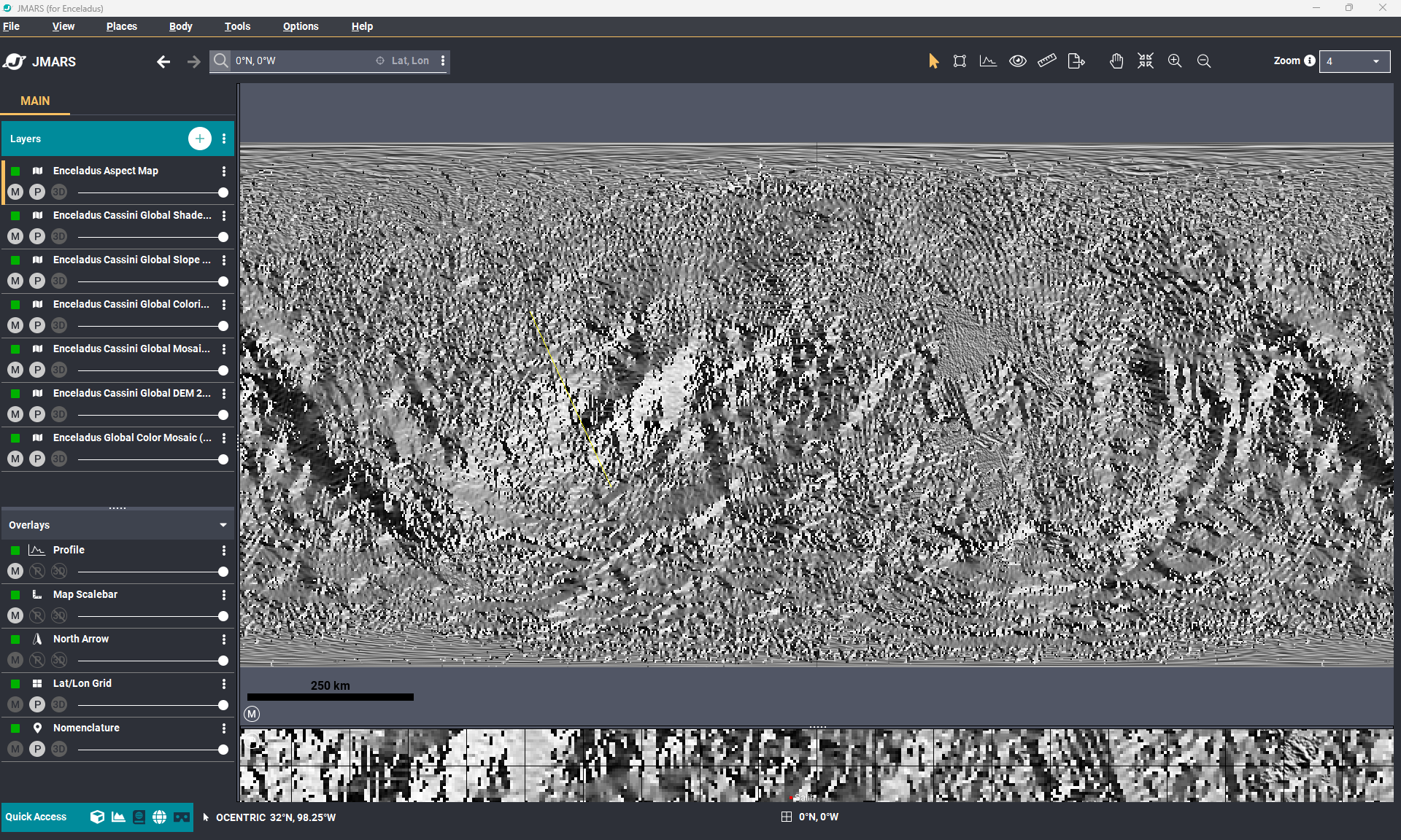 aspect Enceladus